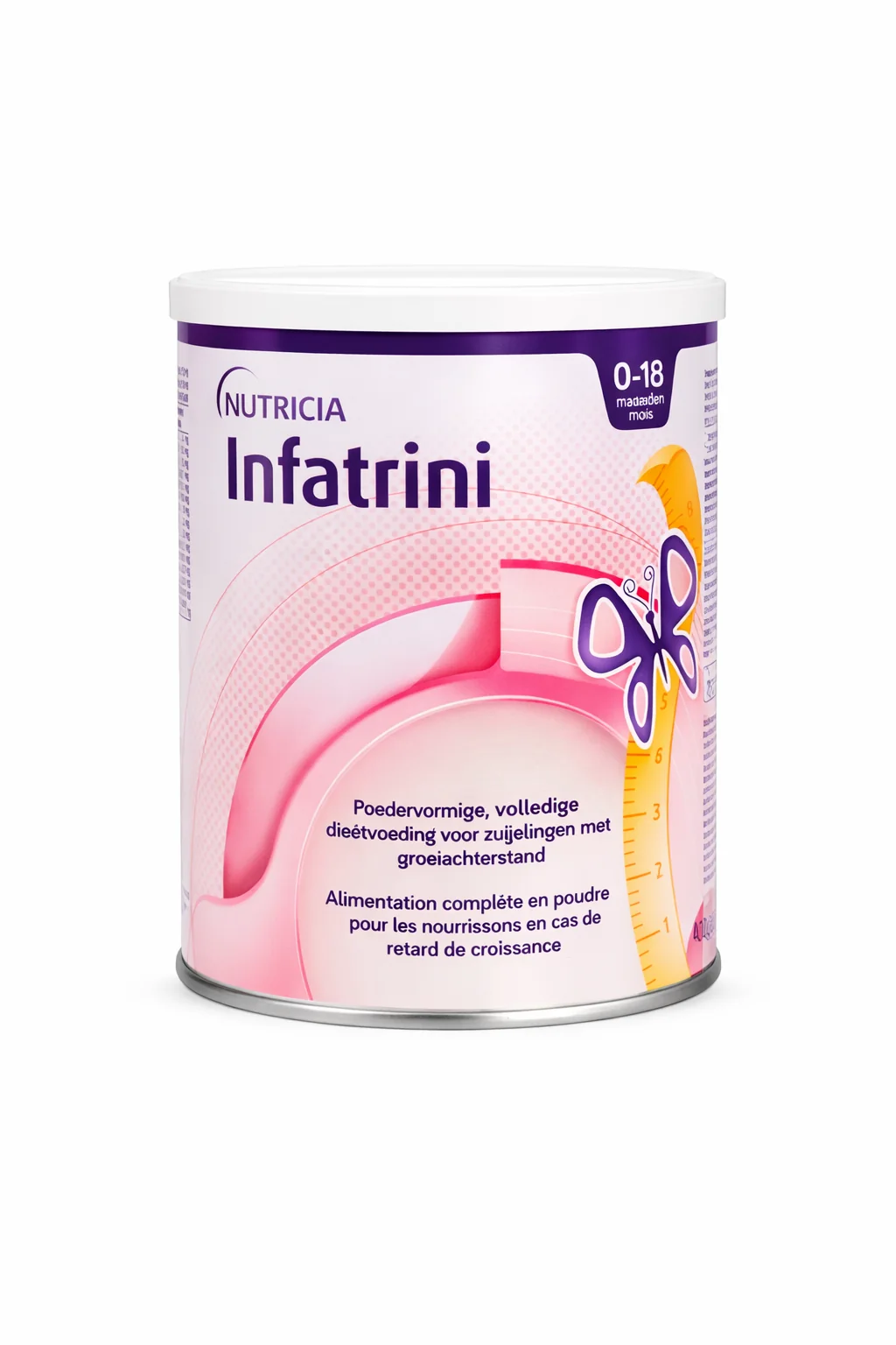 Lon sản phẩm dinh dưỡng Infatrini Đức 400g chính hãng